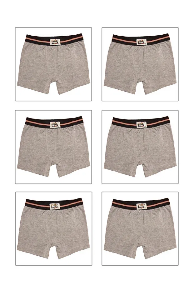 Детские боксеры для мальчиков хлопковые Generic Brands, Gray