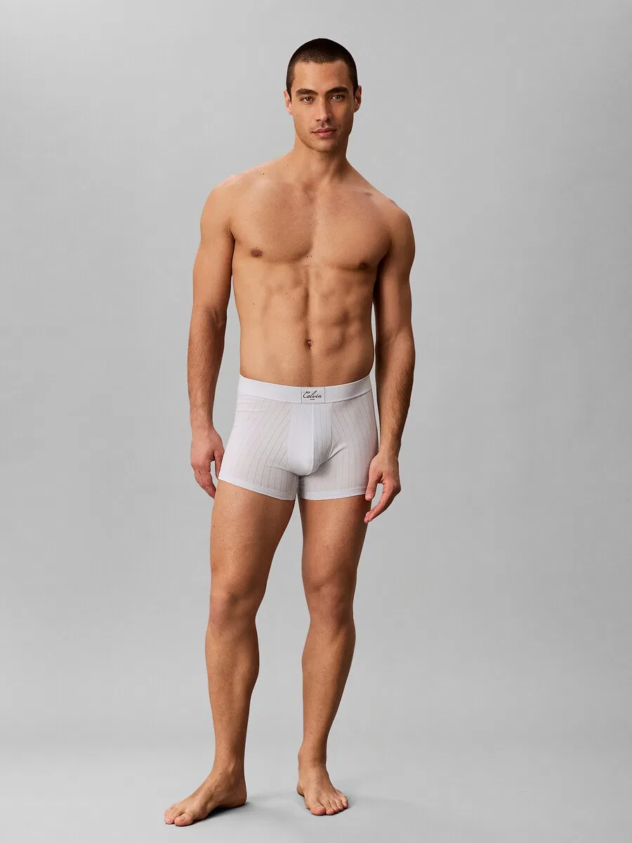 Боксерские шорты Calvin Klein белого цвета — фото 3