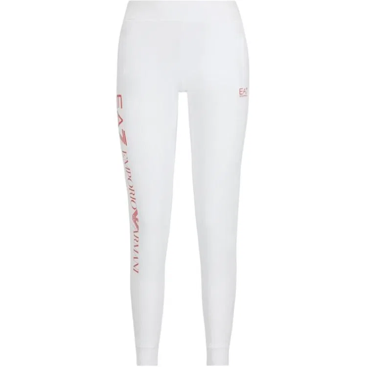 Спортивные штаны EA7 Knitted Sweatpants, EMPORIO ARMANI, White