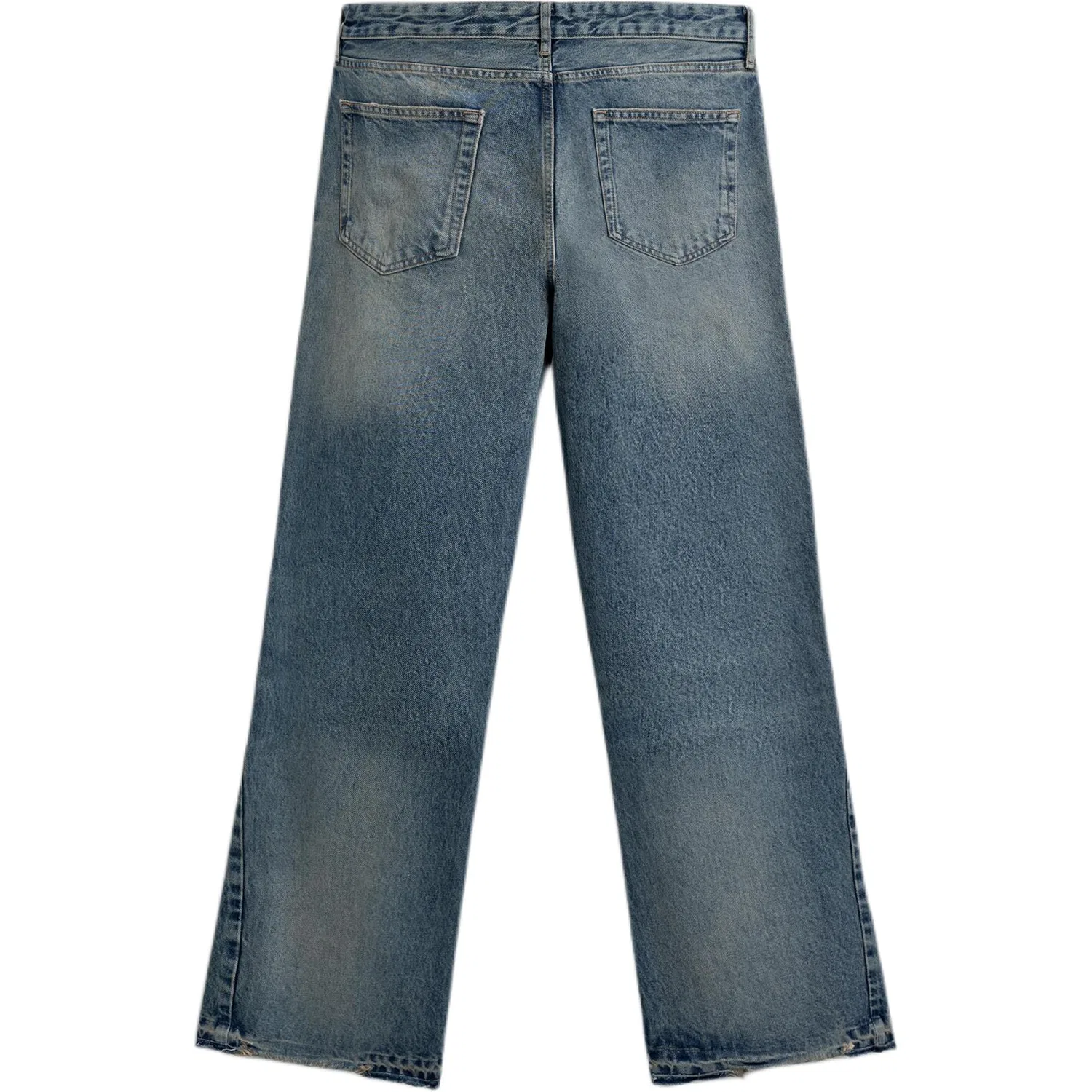 Мужские джинсы с клешем Medium Blue ZARA, Medium Blue — фото 3