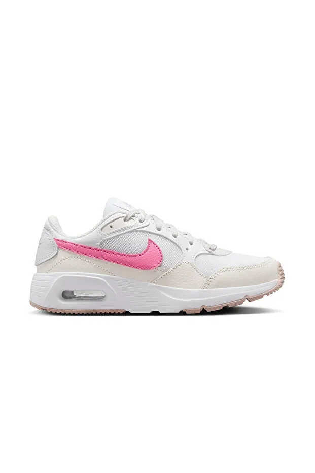 Детские кроссовки для мальчиков повседневные Air Max SC (GS) Nike, Cream White Pink