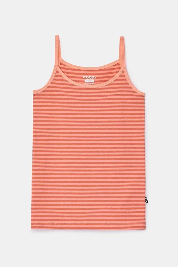 Детское нижнее белье для девочек с принтом Woody Türkiye, 902 Girls With Stripes Bicolor