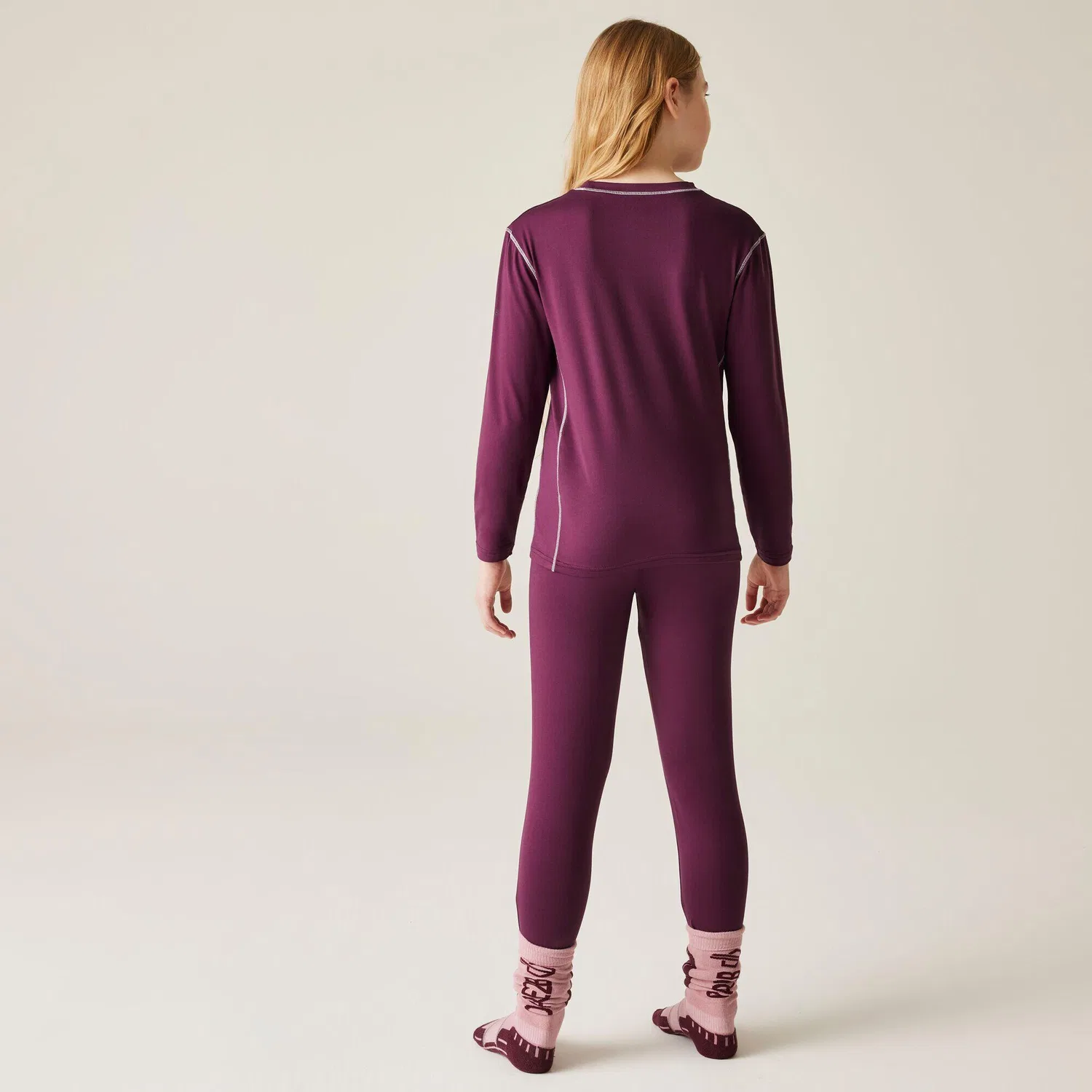 Детский термокомплект с технологией Thermal Tech Dare 2B, Цвет Feigenlila Grun Violett — фото 2