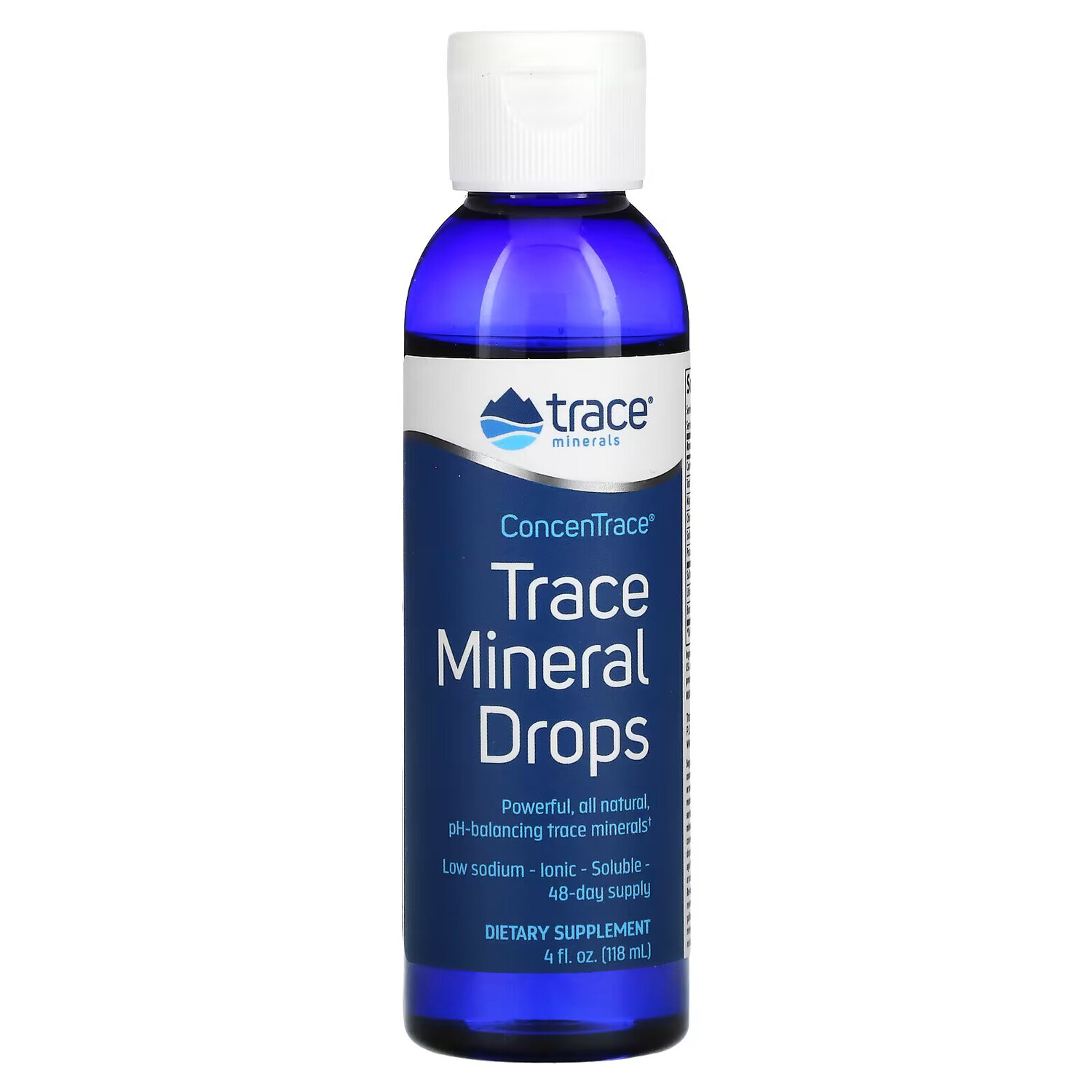 

Trace Minerals ConcenTrace, капли с микроэлементами, 118 мл