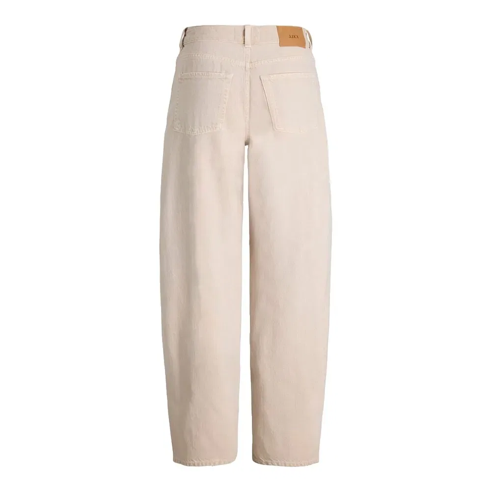 Детские джинсы свободного кроя Jack & jones Fuji Barrel Fit JJXX, White — фото 4