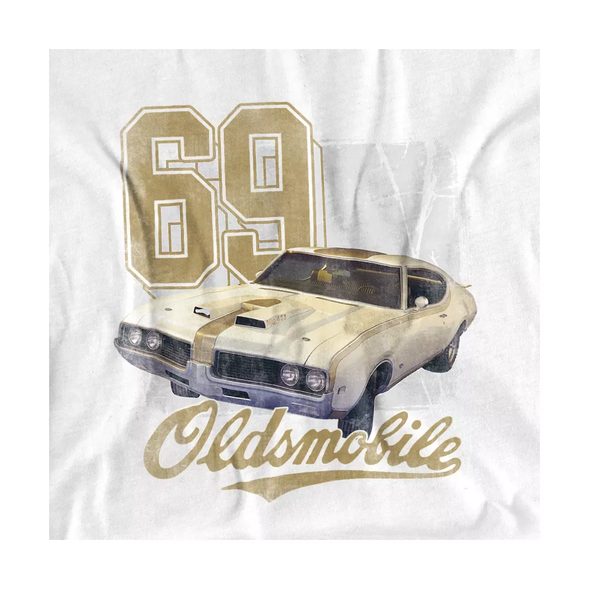 Детское боди с коротким рукавом Oldsmobile 442 LOGOVISION, White — фото 2