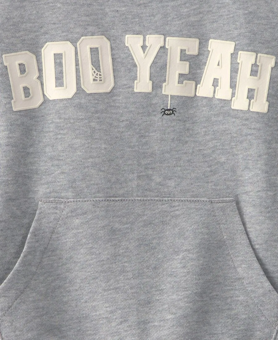 Комплект из свитшота и джоггеров Boo Yeah Halloween, 2 предмета Carter's, Gray/Black — фото 4