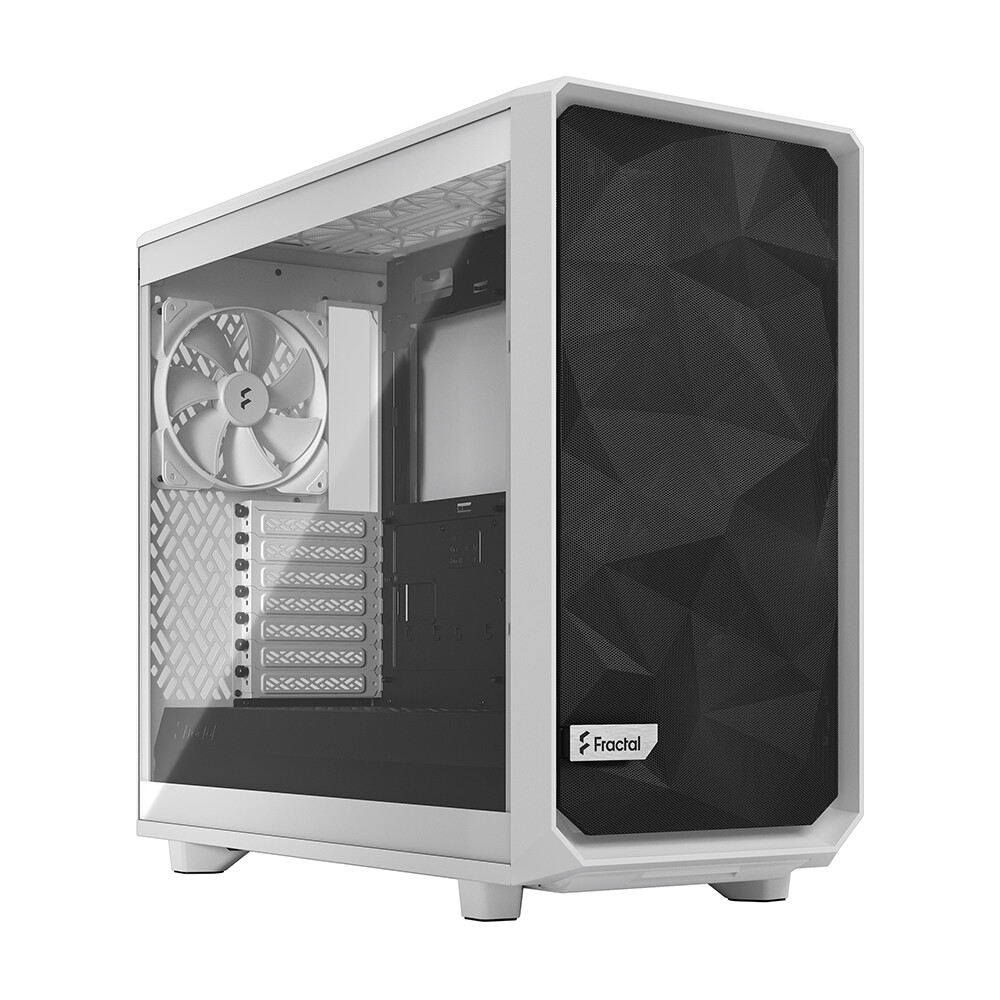 

Корпус Fractal Design Meshify 2 Lite, Mid Tower, белый, прозрачное стекло