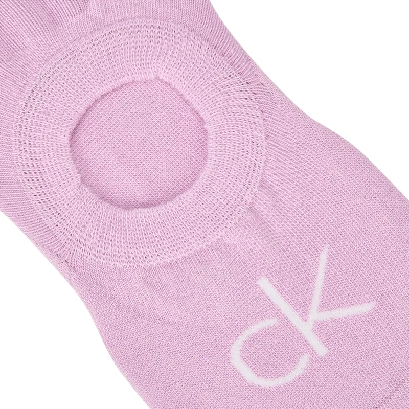 Женские носки-невидимки Calvin Klein, Light Purple — фото 3