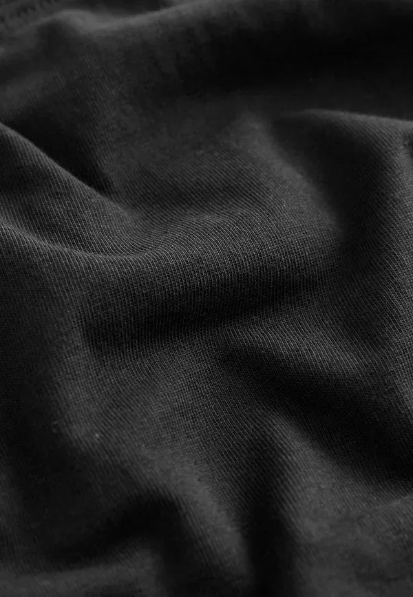 Футболка хлопковая Basic T-shirt Next, черный — фото 2