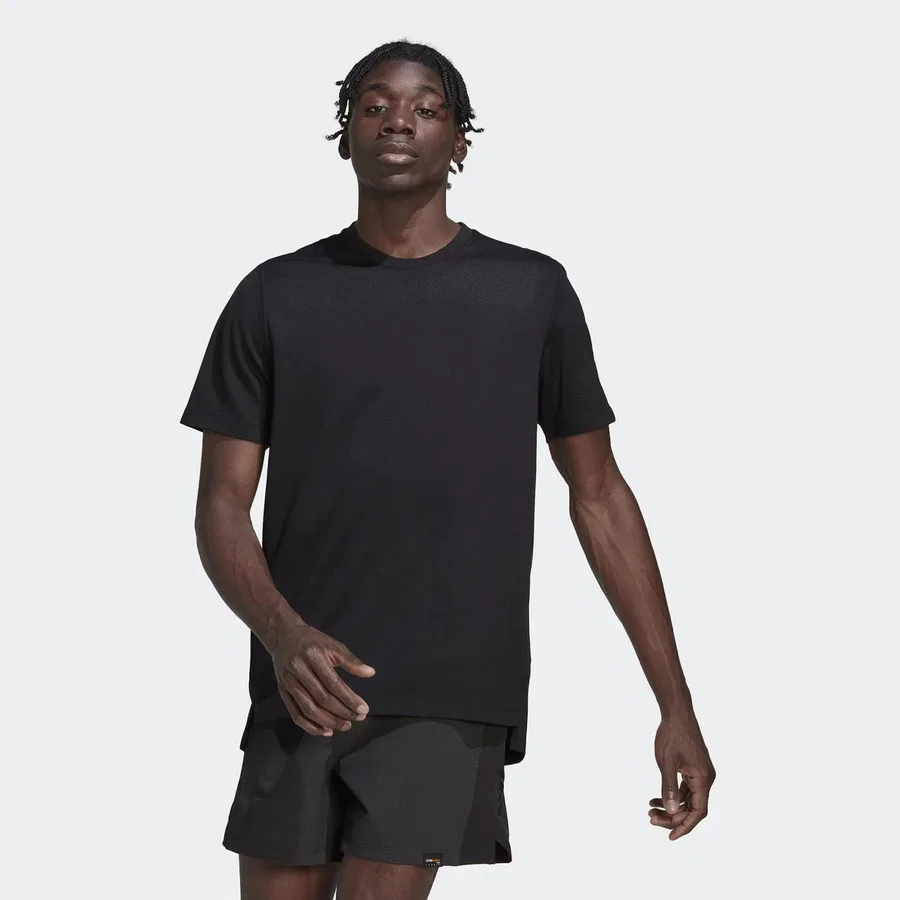 Мужская повседневная футболка Wo Fr T HD3577 adidas, Черный