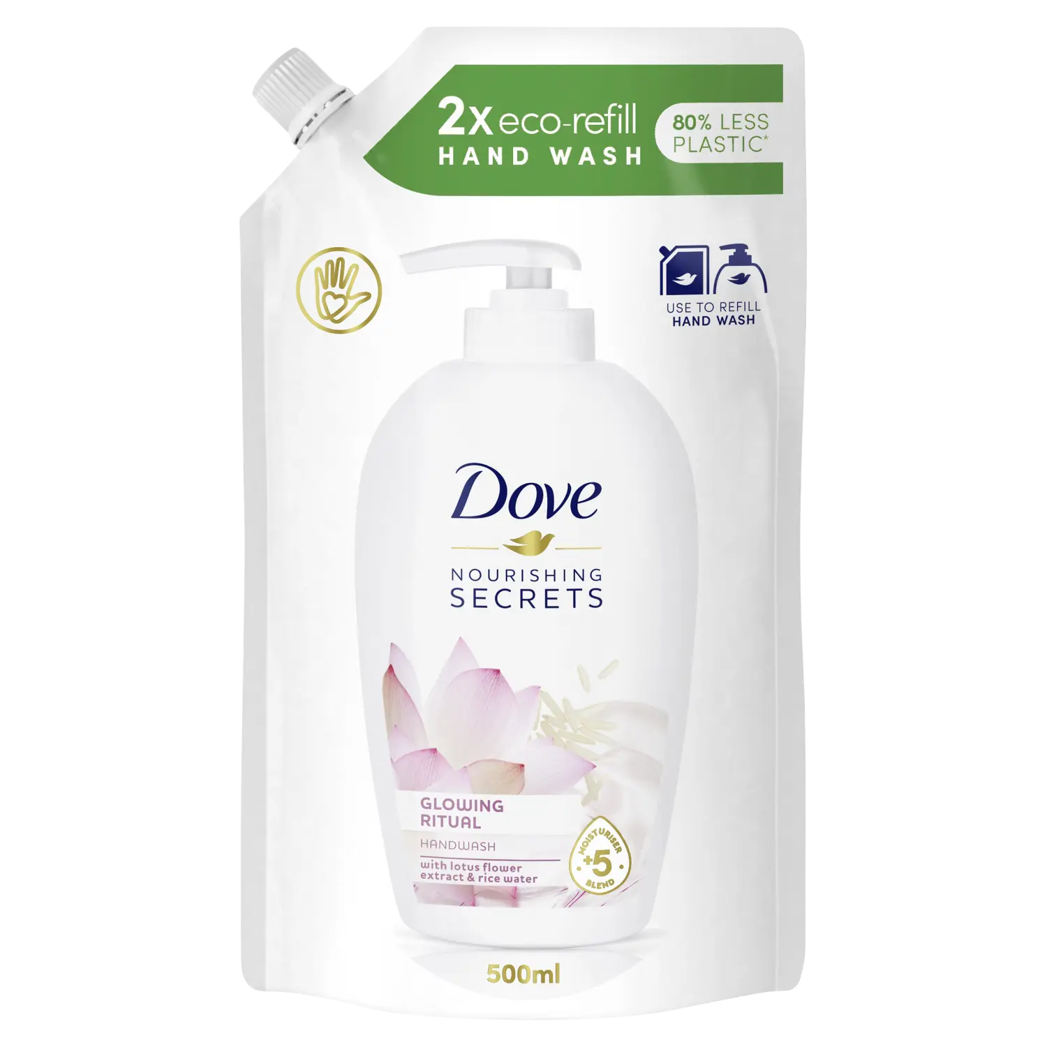 

Dove Nourishing Secrets Glowing Ritual запас жидкого мыла, 500 мл