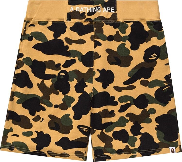 

Спортивные шорты BAPE 1st Camo Sweatshorts 'Yellow', желтый