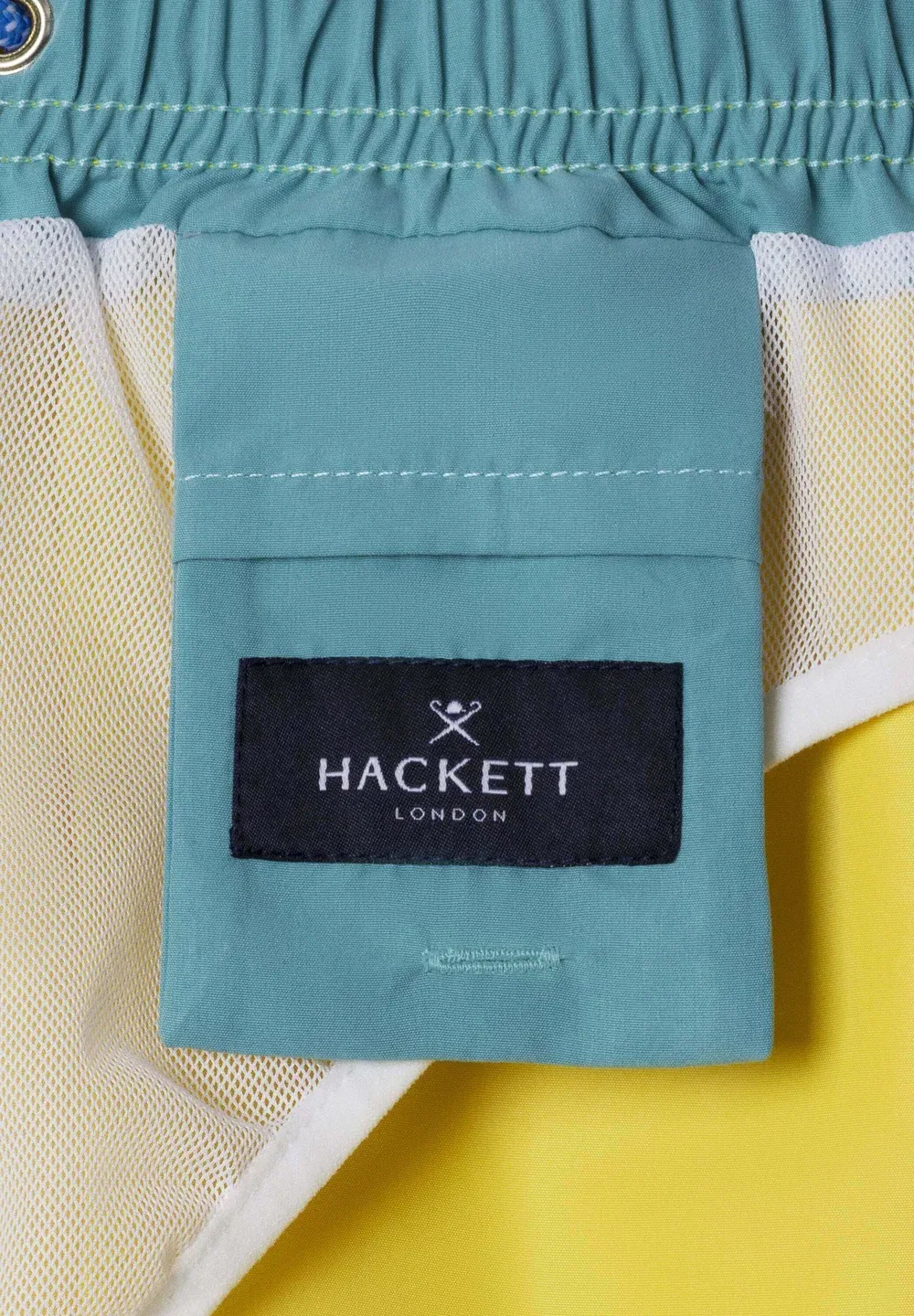 Однотонные - плавательные шорты Hackett London, Mango Yellow — фото 4