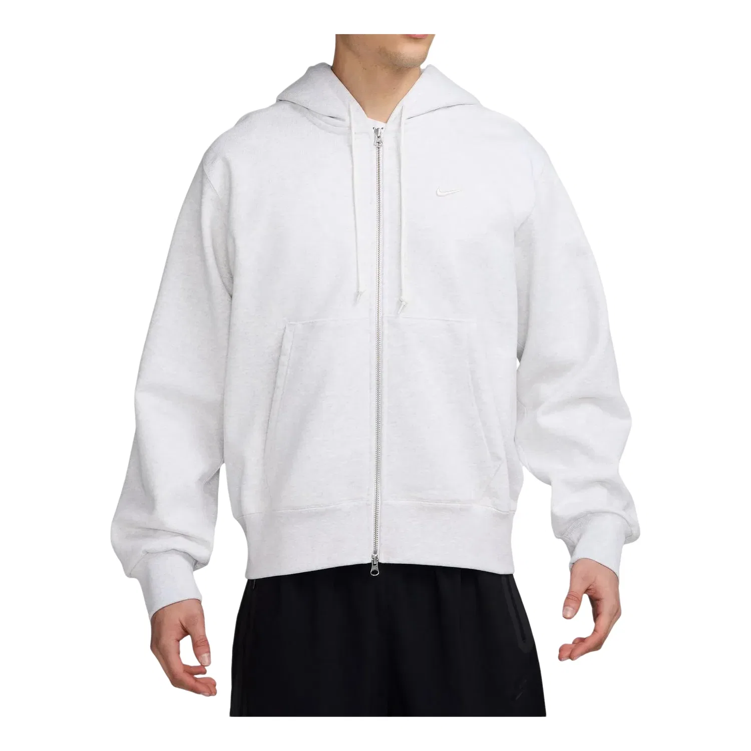 Мужское худи Energy Fleece Full-Zip Hoodie 'White' Nike, белый
