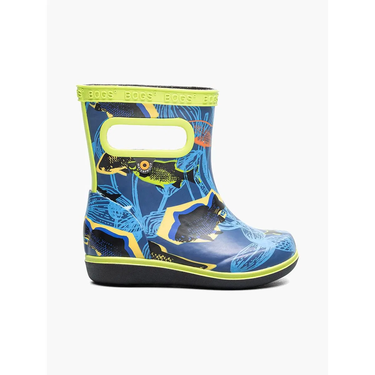 Детские сапоги для девочек водонепроницаемые Skipper II Fish Bogs, Navy Multi