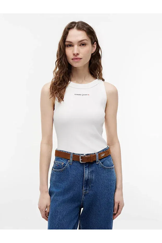 Женская футболка без рукавов Tommy Hilfiger, White