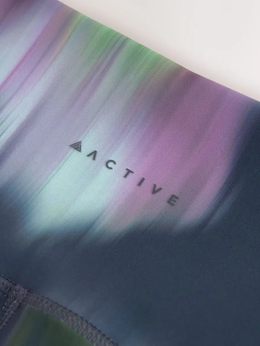 Узкие спортивные брюки Next 'Active Power' в темно-синем цвете — фото 4