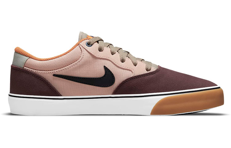 Кроссовки Nike SB Chron 2, бордовый/розовый — фото 2