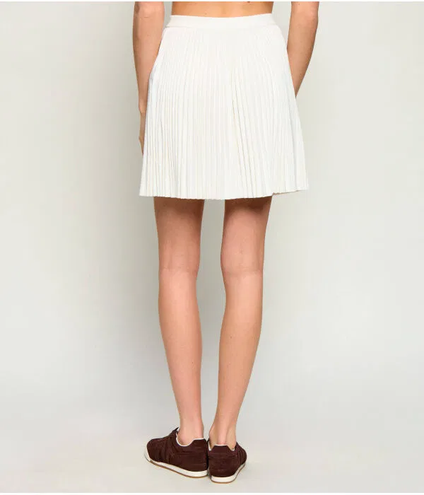 Юбка мини Lacoste Crema Regular Fit — фото 3