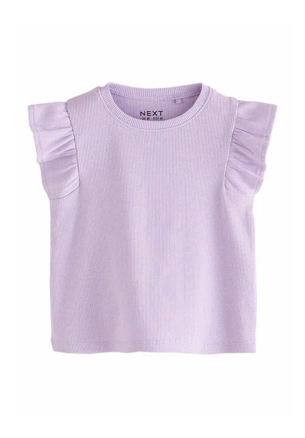 Футболка с оборками Next lilac purple, фиолетовый