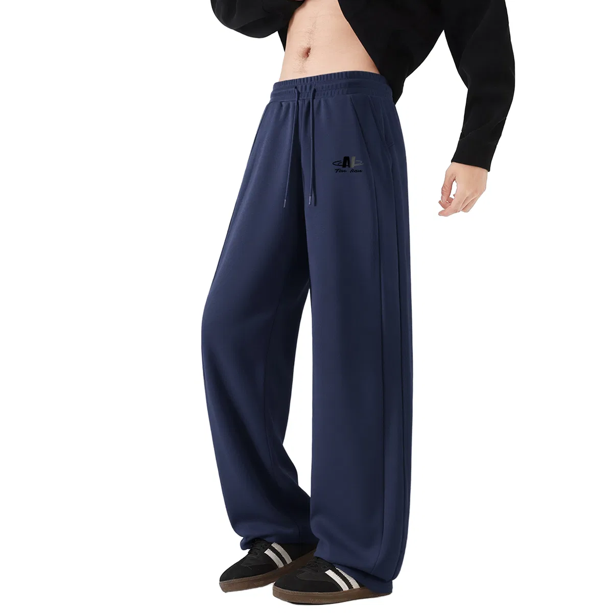 Детские широкие брюки Tonlion, Цвет Dark blue