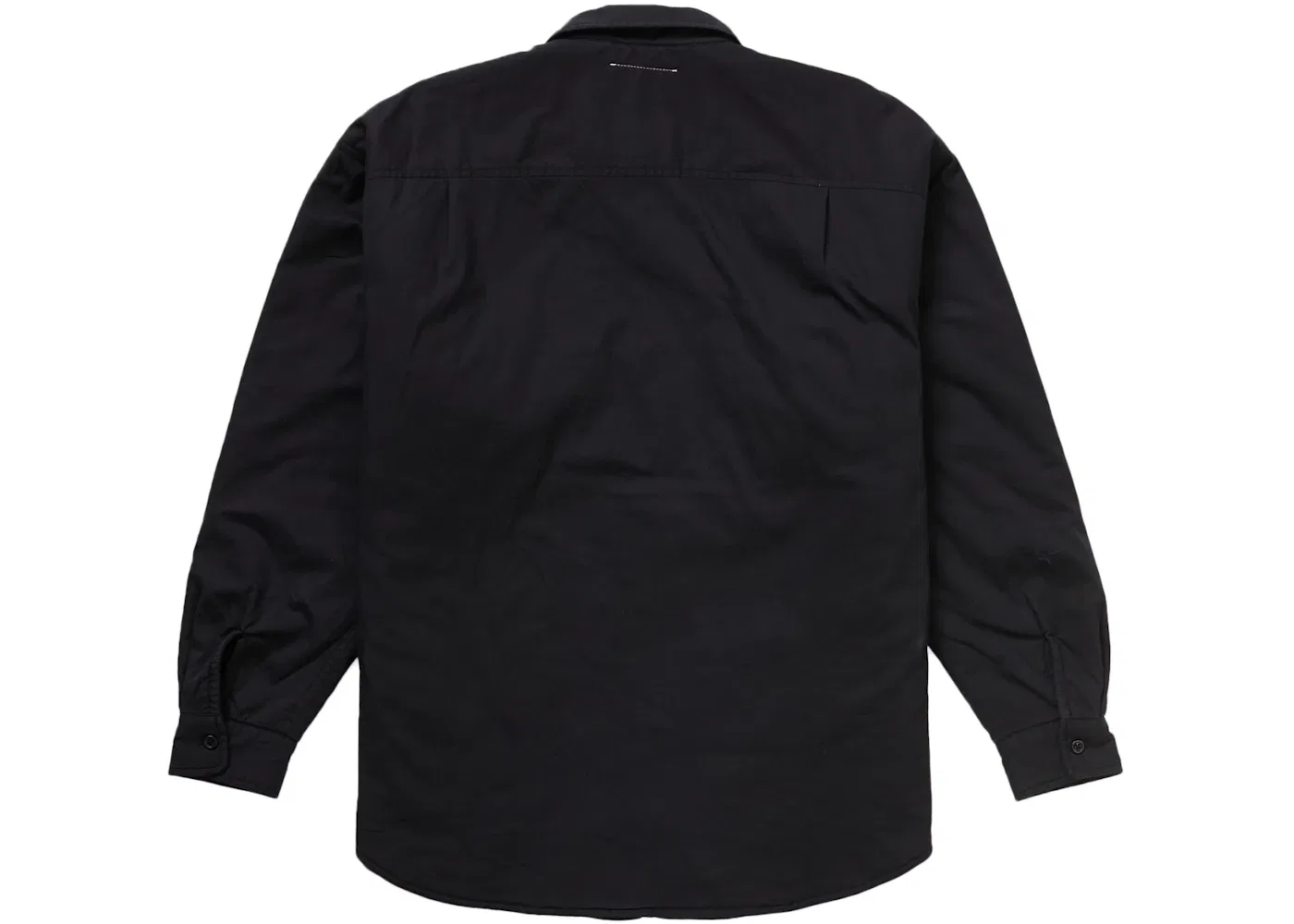 Мужская рубашка с наполнителем Supreme MM6 Maison Margiela Shirt, Black — фото 3