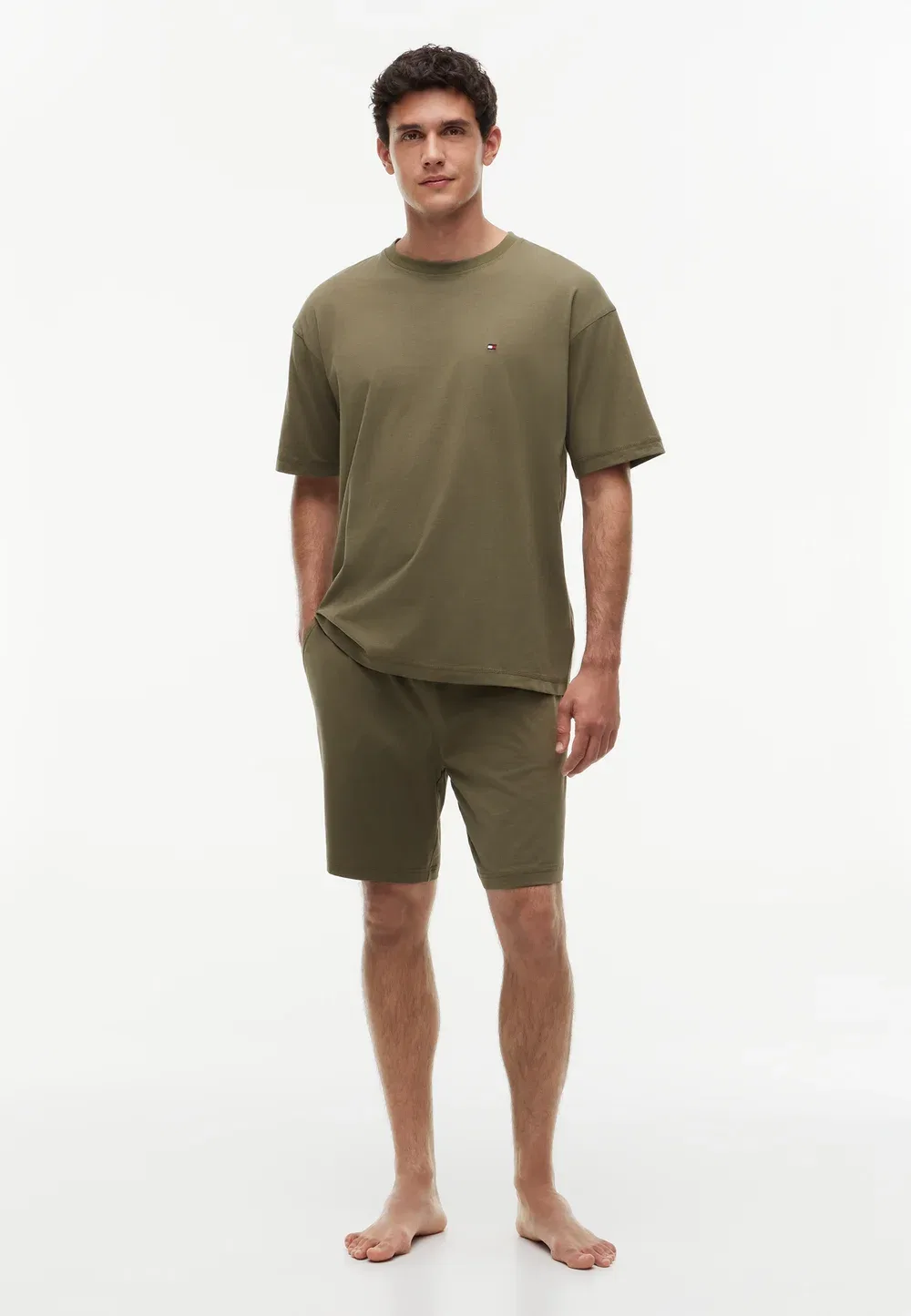 Оригинальный комплект - пижама Tommy Hilfiger, Utility Olive