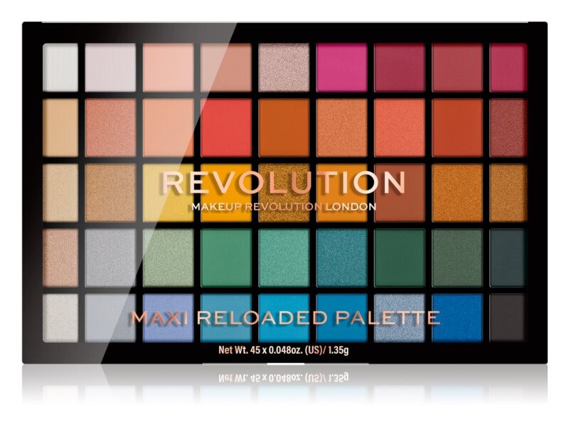 

Рассыпчатая палитра теней для век Makeup Revolution Maxi Reloaded Palette