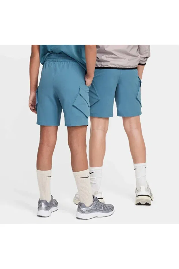 Детские шорты для девочек карго Nike, Blue — фото 4