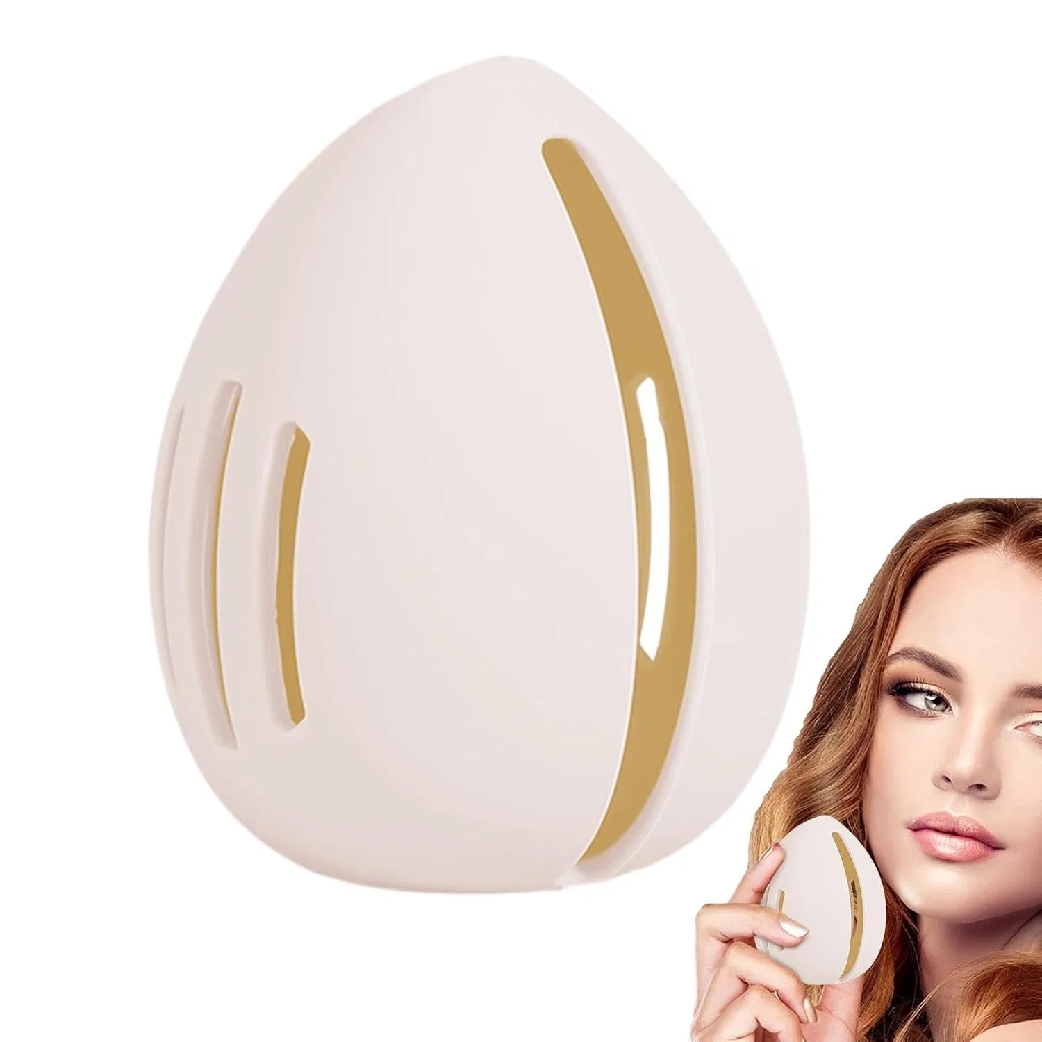 Чехол для спонжей, Silicone, 1 шт, Cream Generisch