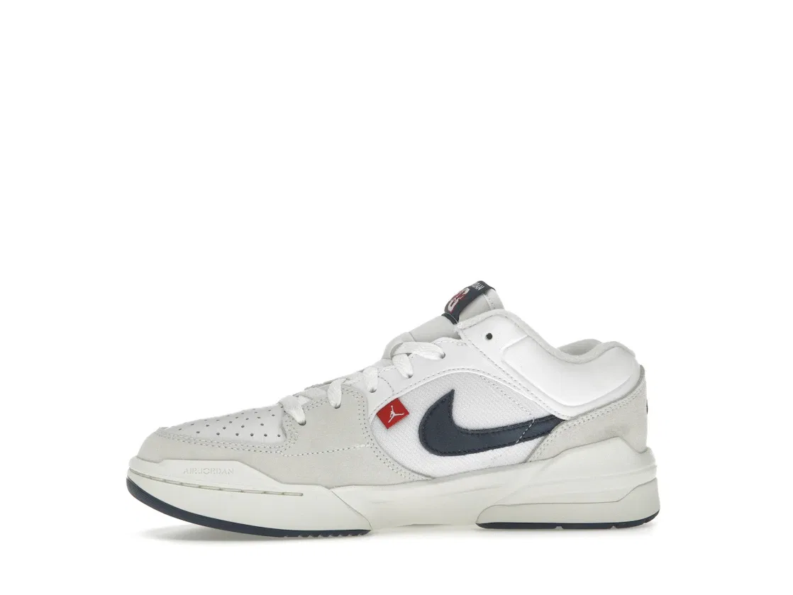 Детские кроссовки Lifestyle Jordan Stadium 90 Jordan, White/Varsity Red/Sail/Midnight Navy — фото 3