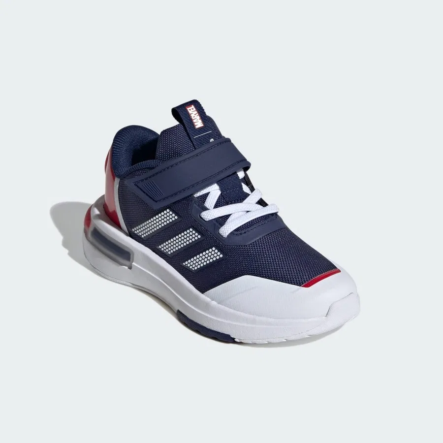 Детские кроссовки с принтом Captain America adidas Sportswear, Сине-белый — фото 4