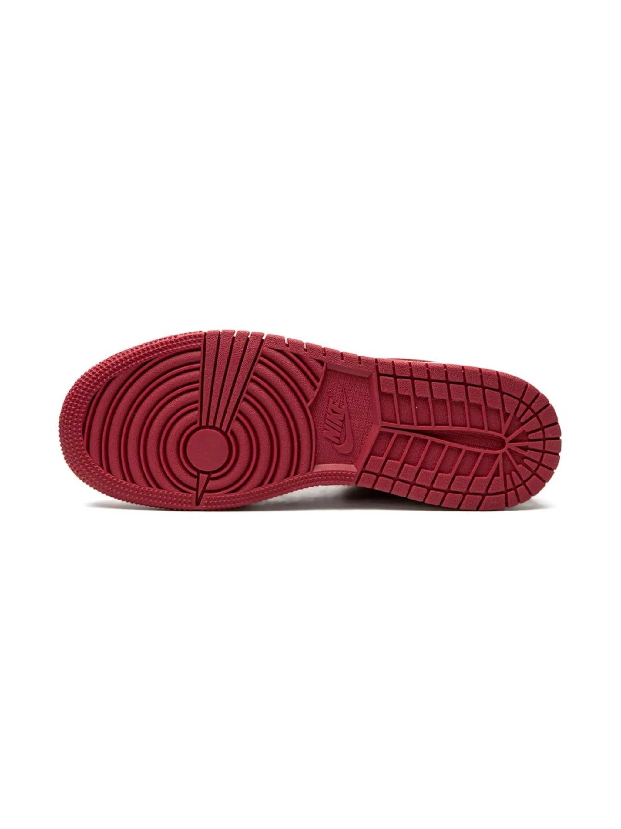 Кроссовки Air Jordan 1 HI FlyEase Jordan Kids, красный — фото 4