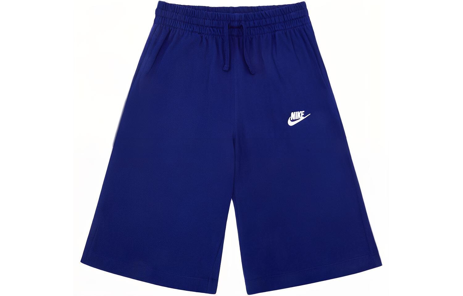 

Дети Шорты Nike, темно-синий