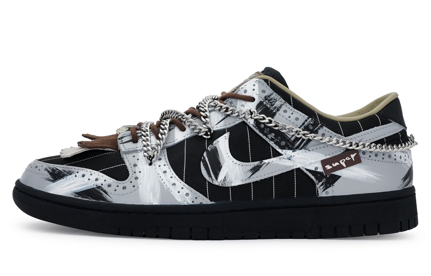 

Обувь для скейтбординга Nike Dunk унисекс, Core Black/Solid Gray/Flash Red