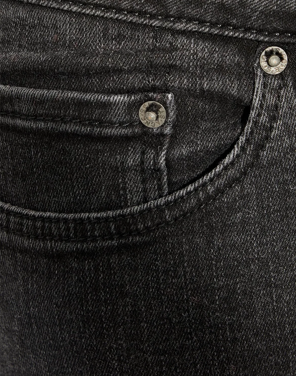 Джинсы скинни черные Acne Studios — фото 4