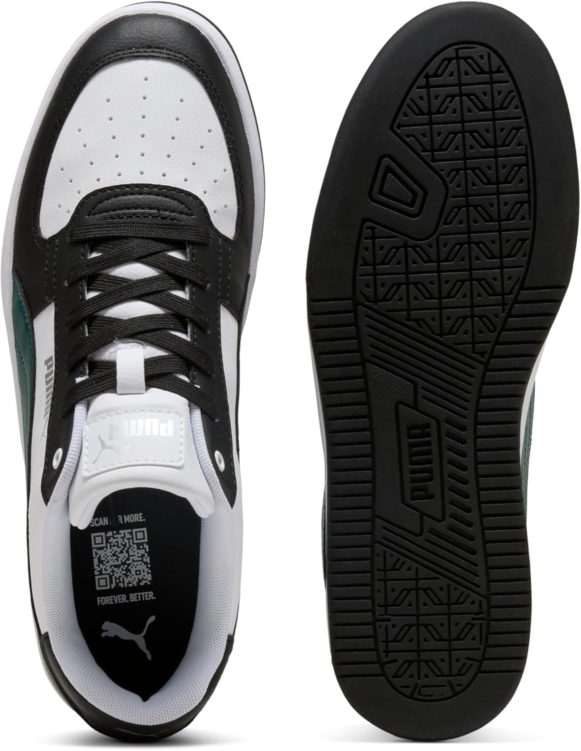 Кроссовки Puma Unisex-Adult Puma Caven 2.0, белый/черный — фото 4