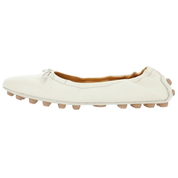 TOD'S Лоферы Gommino женские белые