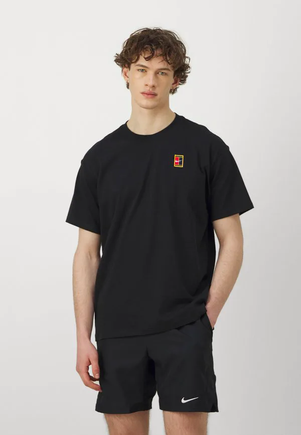 Футболка nikecourt, базовая футболка Nike Performance, Black — фото 3