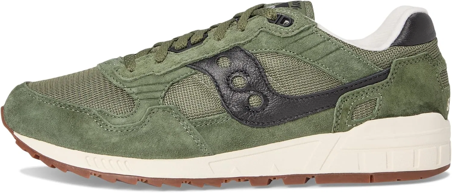 Кроссовки Saucony унисекс Saucony Shadow 5000 Grüne Lederschue, Green / Black — фото 4