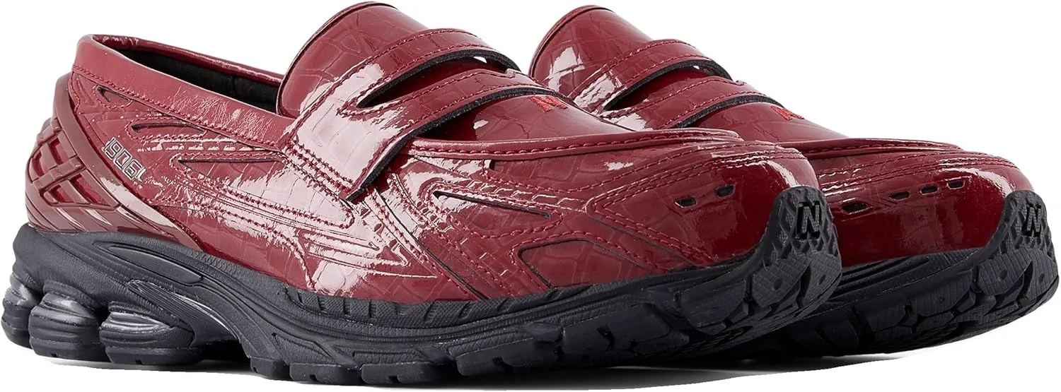 Кроссовки New Balance Lifestyle Shoe LCS - Monarch Burgundy 44, бордовый — фото 4