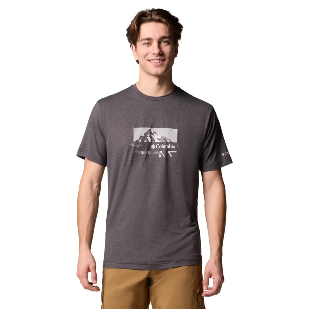 

Мужская футболка Columbia Kwick Hike, серый
