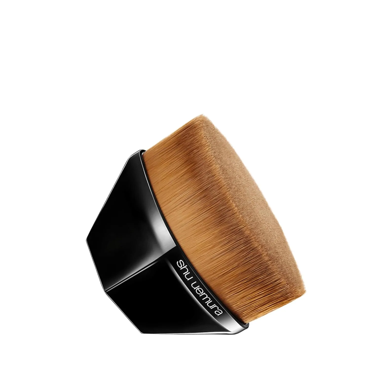 Кисть для тональной основы Shu Uemura Petal 55 - профессиональная кисть для макияжа в стиле японского визажиста, обеспечивающая гладкое и безупречное покрытие без видимых пор., Black — фото 2