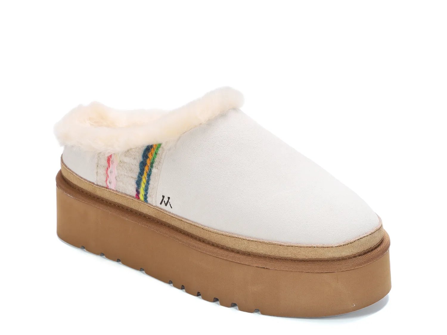 Тапочки Mykos Jane Platform Slipper, кремовый