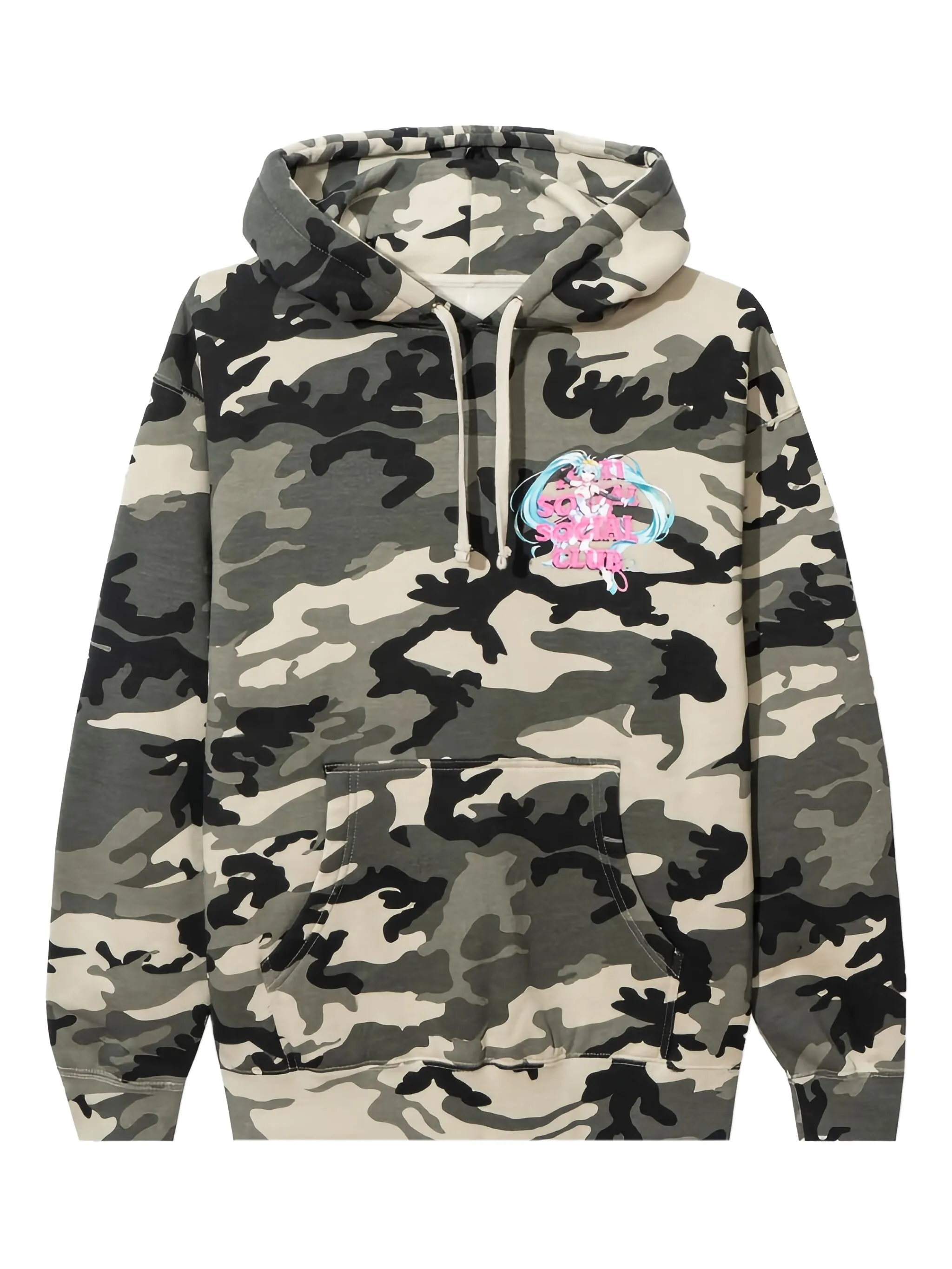 

Худи Good Smile Racing Anti Social Social Club, зеленый