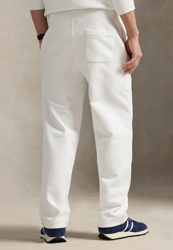 Спортивные брюки-комбинезон polo из флиса свободного кроя. Polo Ralph Lauren, White — фото 3