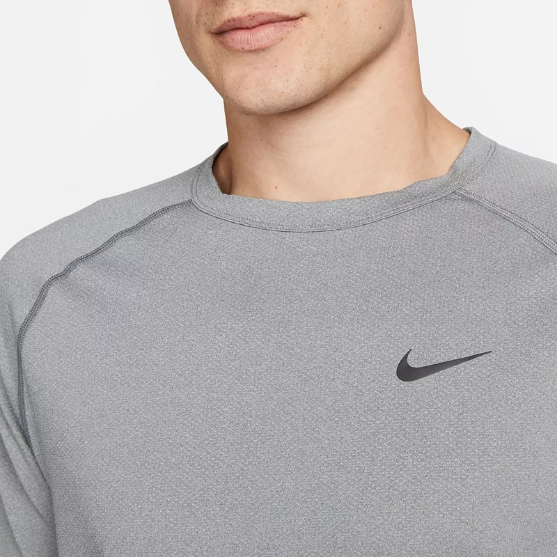 Мужская футболка для фитнеса с короткими рукавами Nike Dri-FIT Ready, серый — фото 4