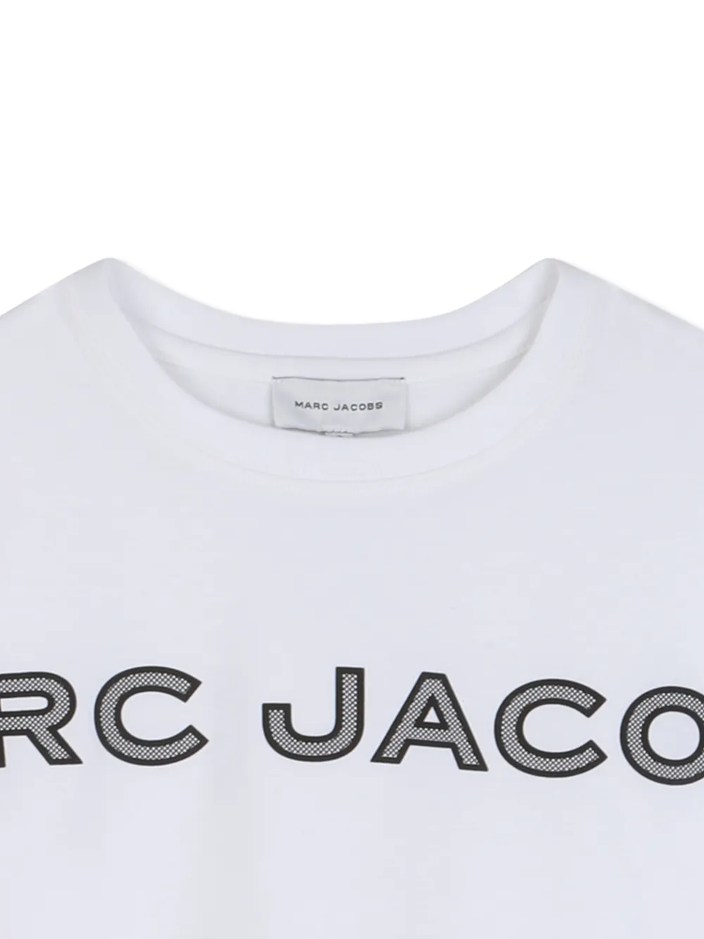 Футболка с принтом логотипа Marc Jacobs Kids, белый — фото 3