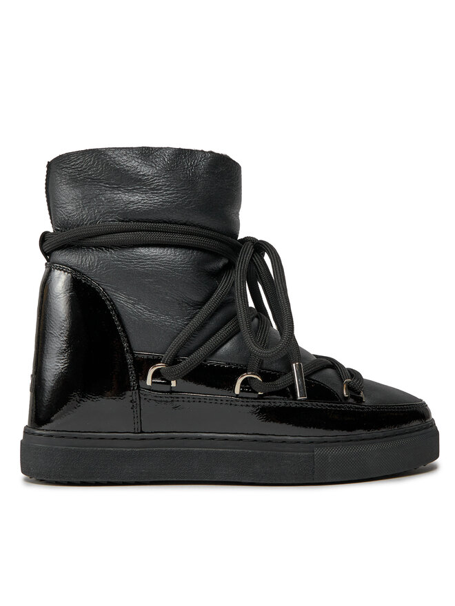 Зимние ботинки Inuikii Gloss Wedge 75203-007, черный